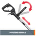 Electric Lawn Edger and Trencher 7.5-in Push Walk Behind Electric Lawn Edger