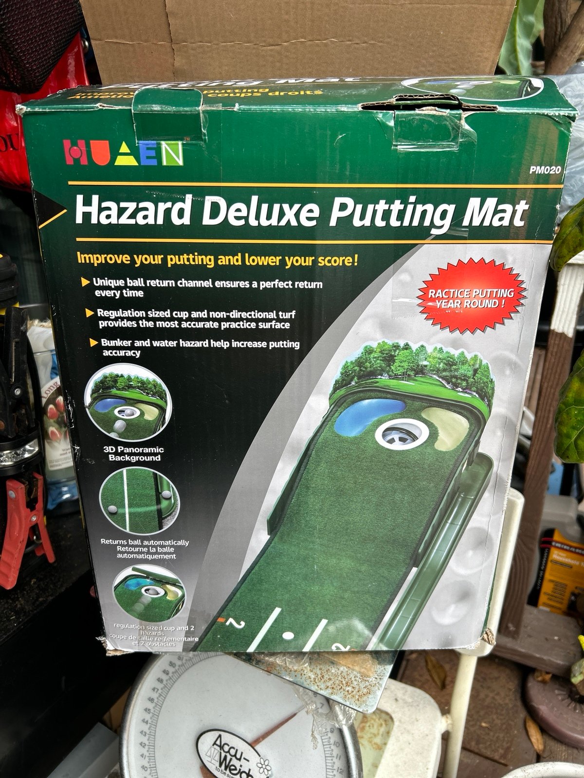 Hazard Deluxe Putting Mat (GREEN)