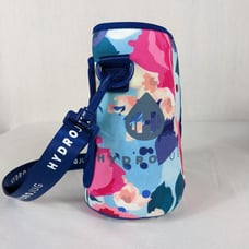Hydrojug Hydro Jug Floral Flower Sleeve Neoprene Pink Blue Aqua Adjustable Strap