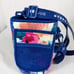 Hydrojug Hydro Jug Floral Flower Sleeve Neoprene Pink Blue Aqua Adjustable Strap