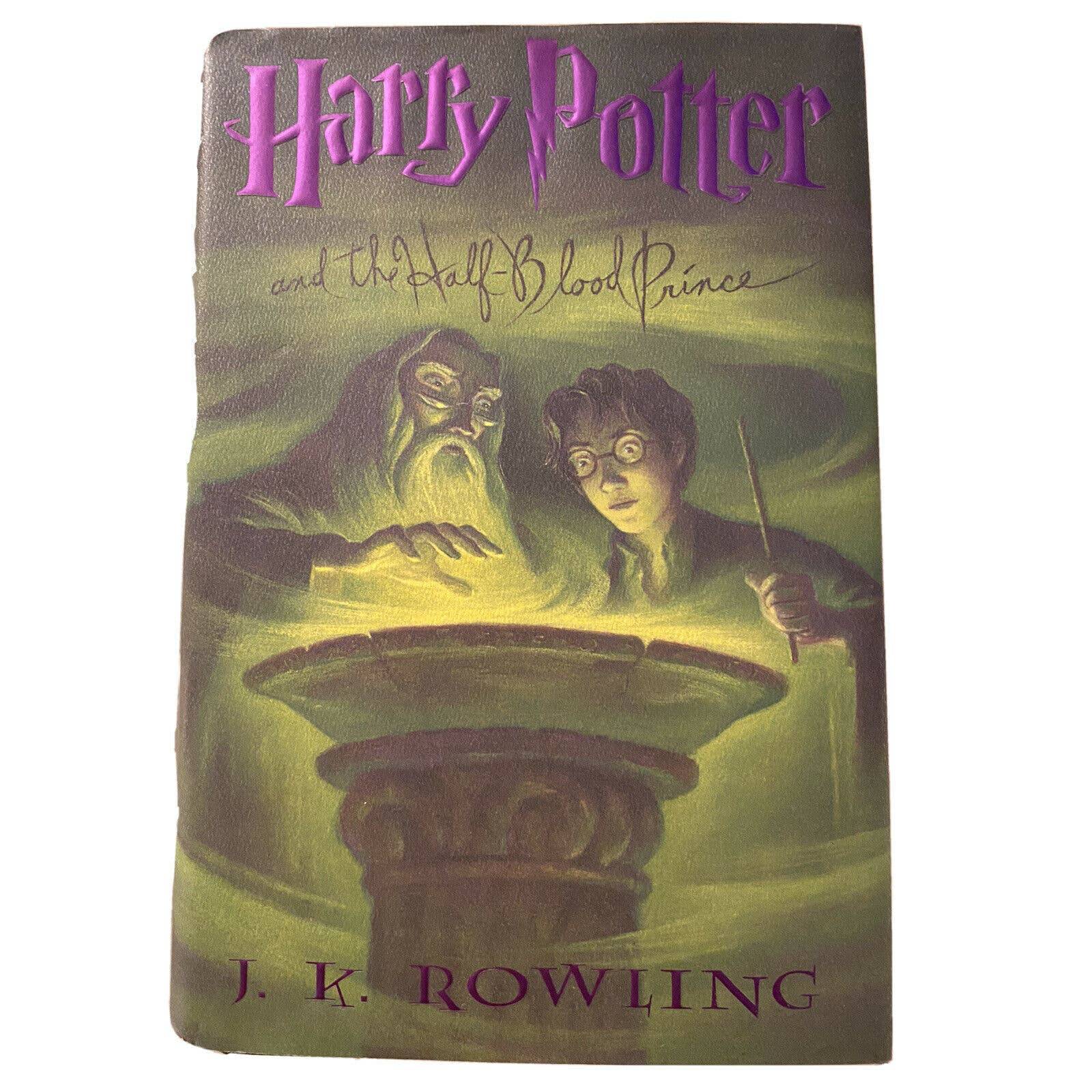 HP & Half Blood Prince 1st Edition Book