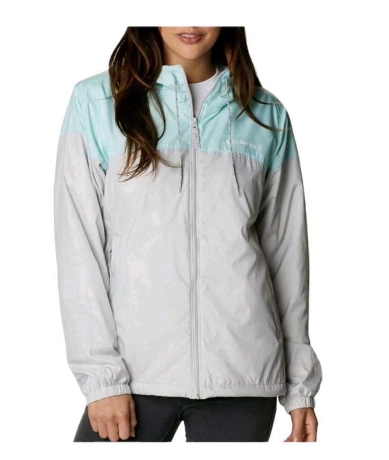 mint green windbreaker