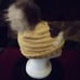 Custom Ski Hat w/Fur Pom Pom