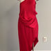 ASOS Satin Drape Midi Dress