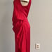 ASOS Satin Drape Midi Dress