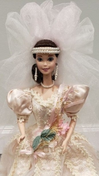 Barbie Porcelain Wedding Flower Collection (shoes are not included)