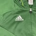 adidas Portland Timbers Jacket Men Large Green Spellout FullZip Hood Season 2011