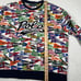 Polo Ralph Lauren Sweatshirt Men 2XB Bear Baseball Pennant AOP Crewneck Pullover