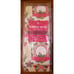 Vintage American Red & Green Wreath Quilt Pattern Holiday Wrap Gift 1980's Xmas