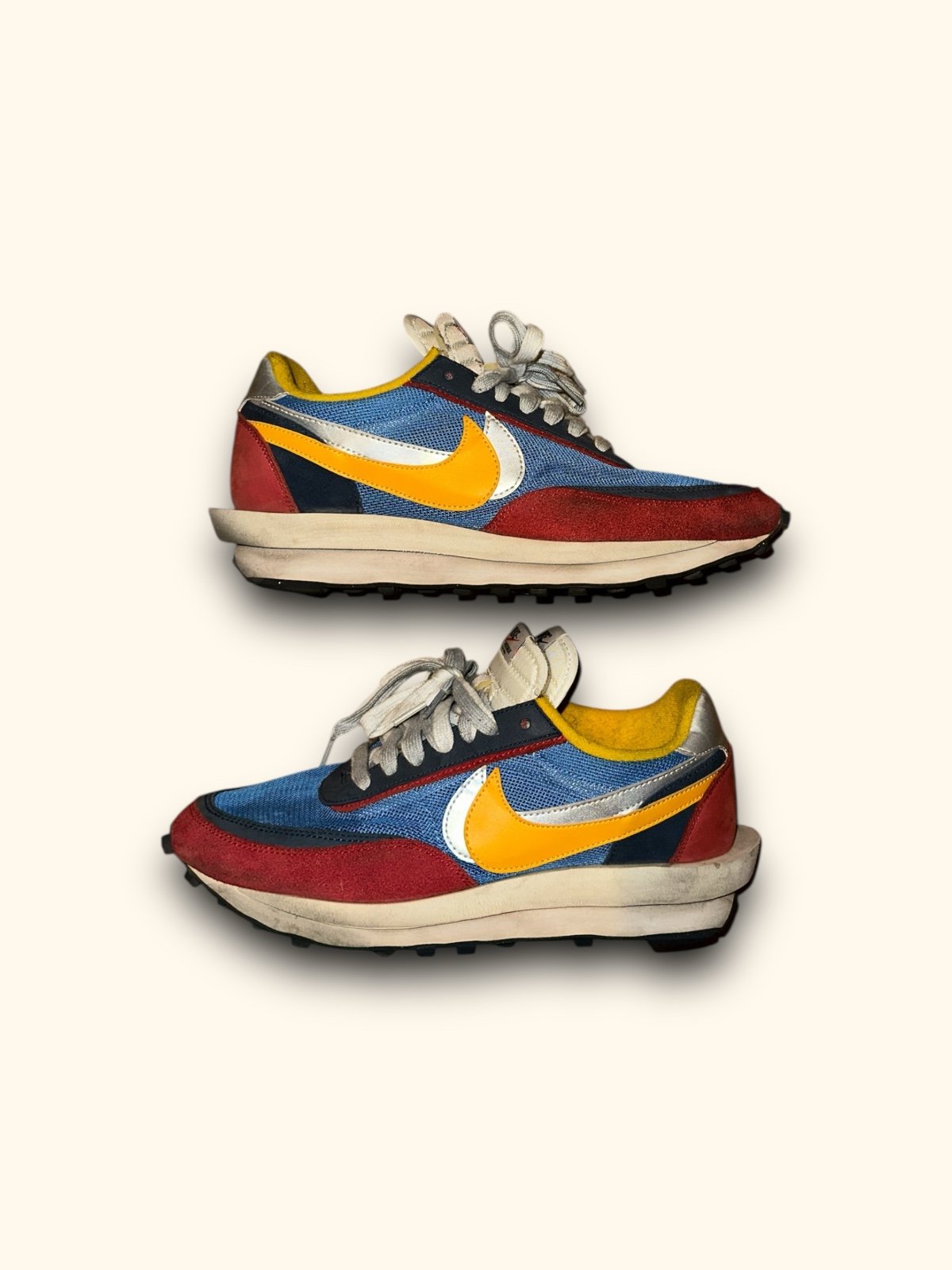 Nike SACAI LD Waffle Blue Multi BV0073-400 men’s size 10.5