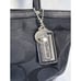 Coach 12978 Vintage Tote Black and Silver Pre Owned RARE HTF~MINT