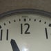 Vintage simplex wall clock