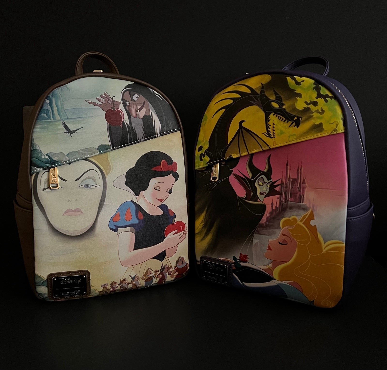 Loungefly LE DEC Snow White & Sleeping Beauty Bundle