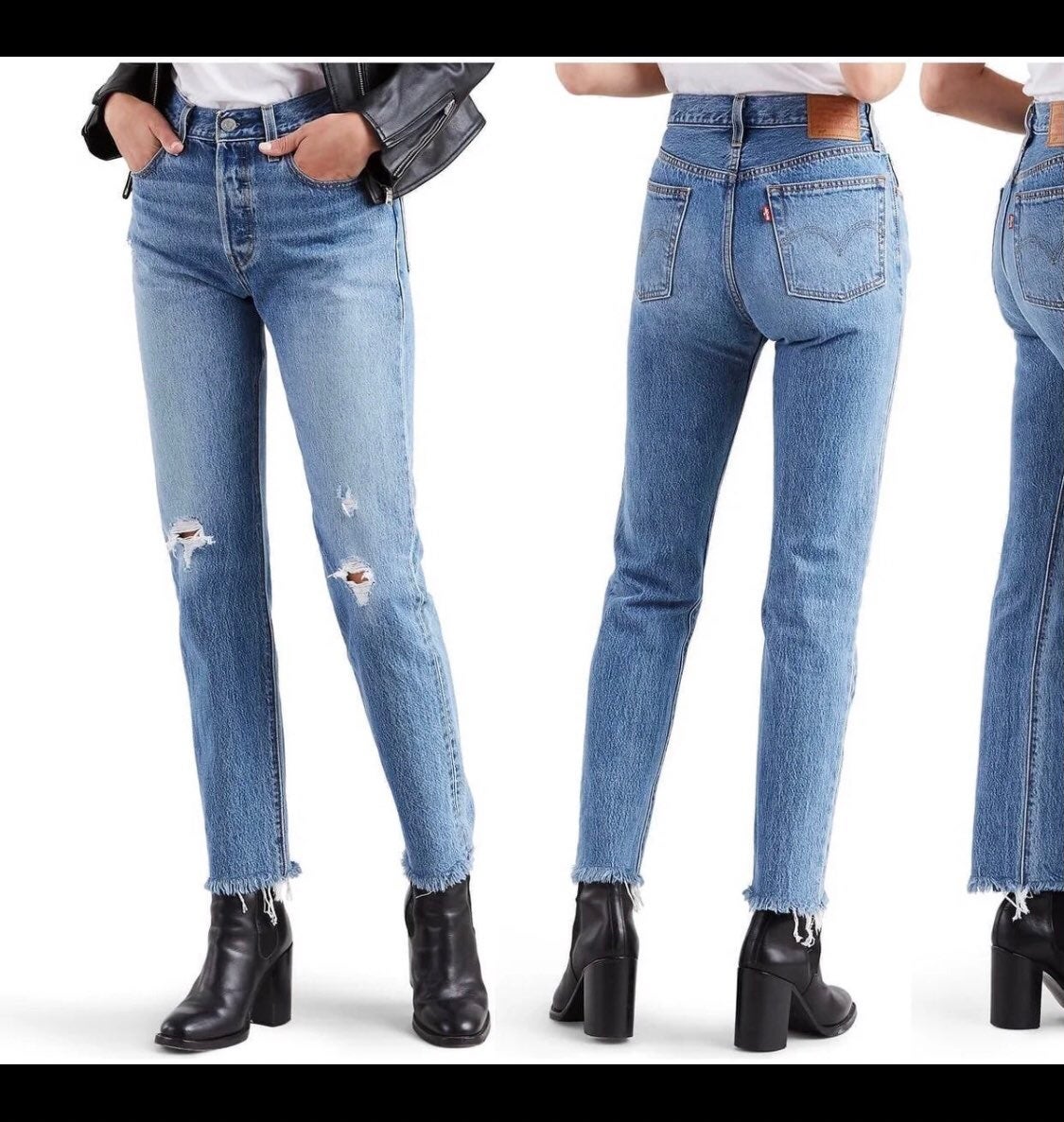 Levi's 501 Boyfriend Jeans
