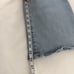 Good American straight leg light wash denim jeans