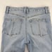 Good American straight leg light wash denim jeans