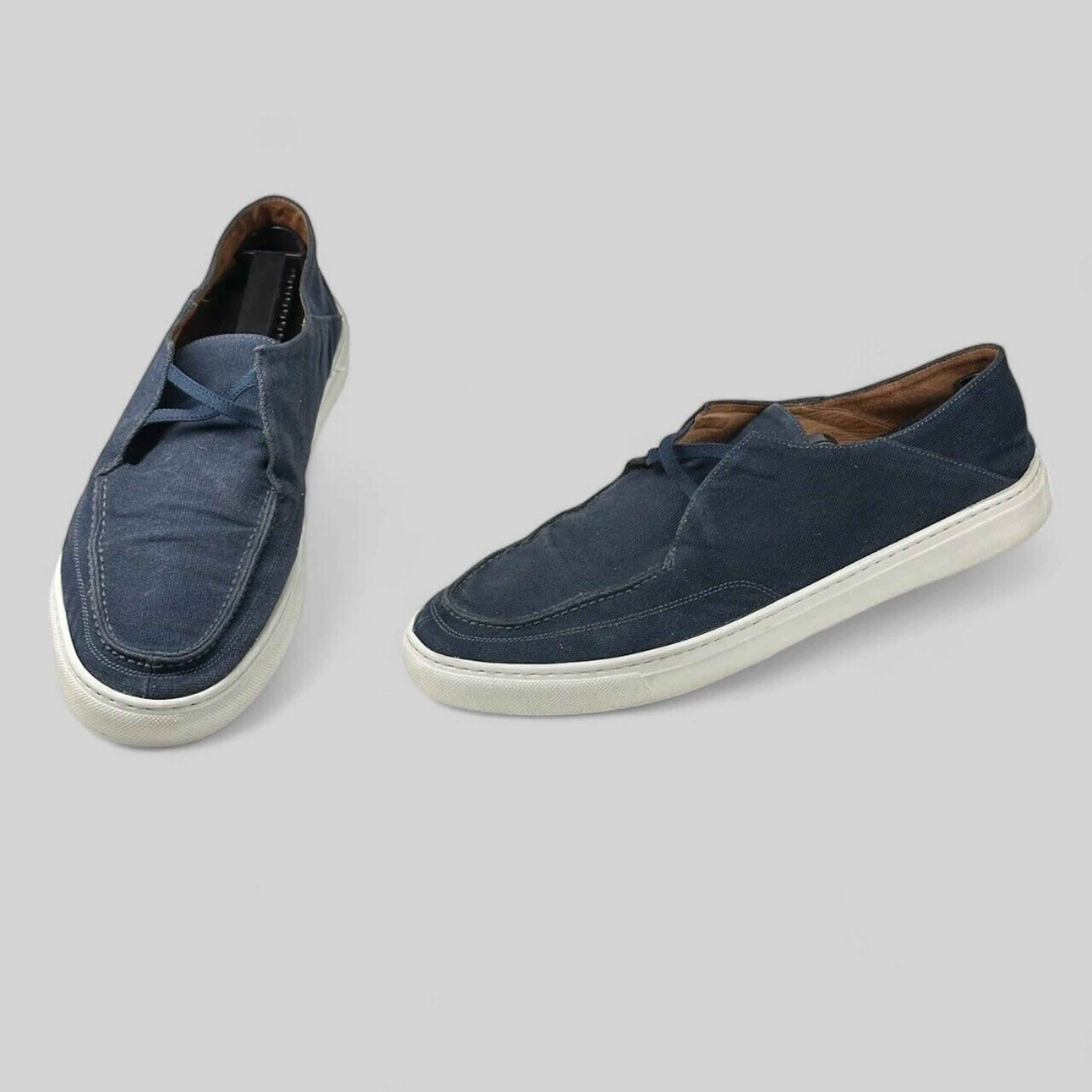 Peter Millar Shoes Men’s Size 13 M Blue Breeze Canvas Slip On Casual Footwear