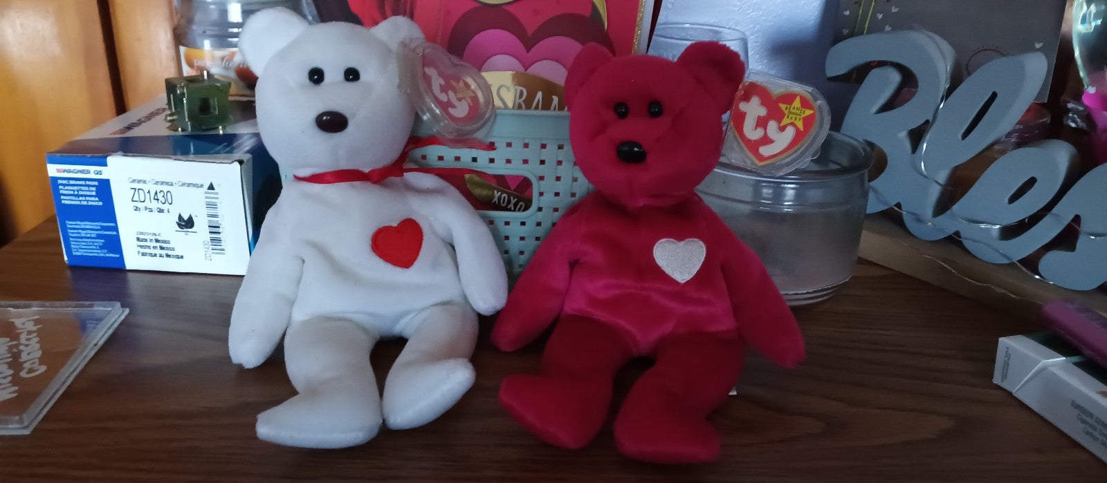 Valentina and Valentino beanie babies