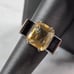 Womens Vintage Estate Sterling Silver Multi Stone Modernist Ring 9.2g E1897