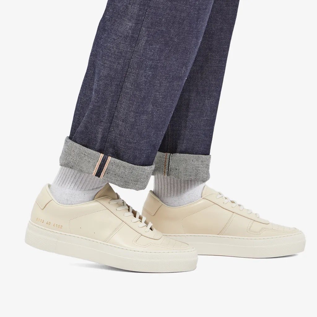 Woman by Common Projects BBall Super Sneaker in Off White sz 37 New in Box