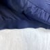 Athleta Sweater Women Sz XL Blue Seasoft Bubble Hem Hoodie Pockets