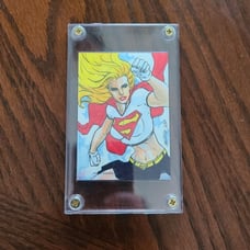 DC The Women of Legend Rainier Lagunsad Supergirl Sketch Card