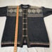 Vintage Squaw Valley 100% wool fair isle irish nordic snowflake cardigan sweater