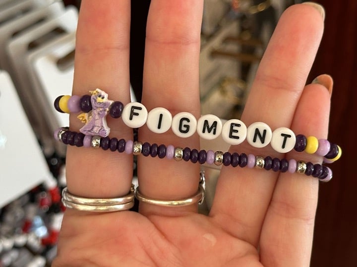 2025 Disney Parks Figment Friendship Bracelet Set