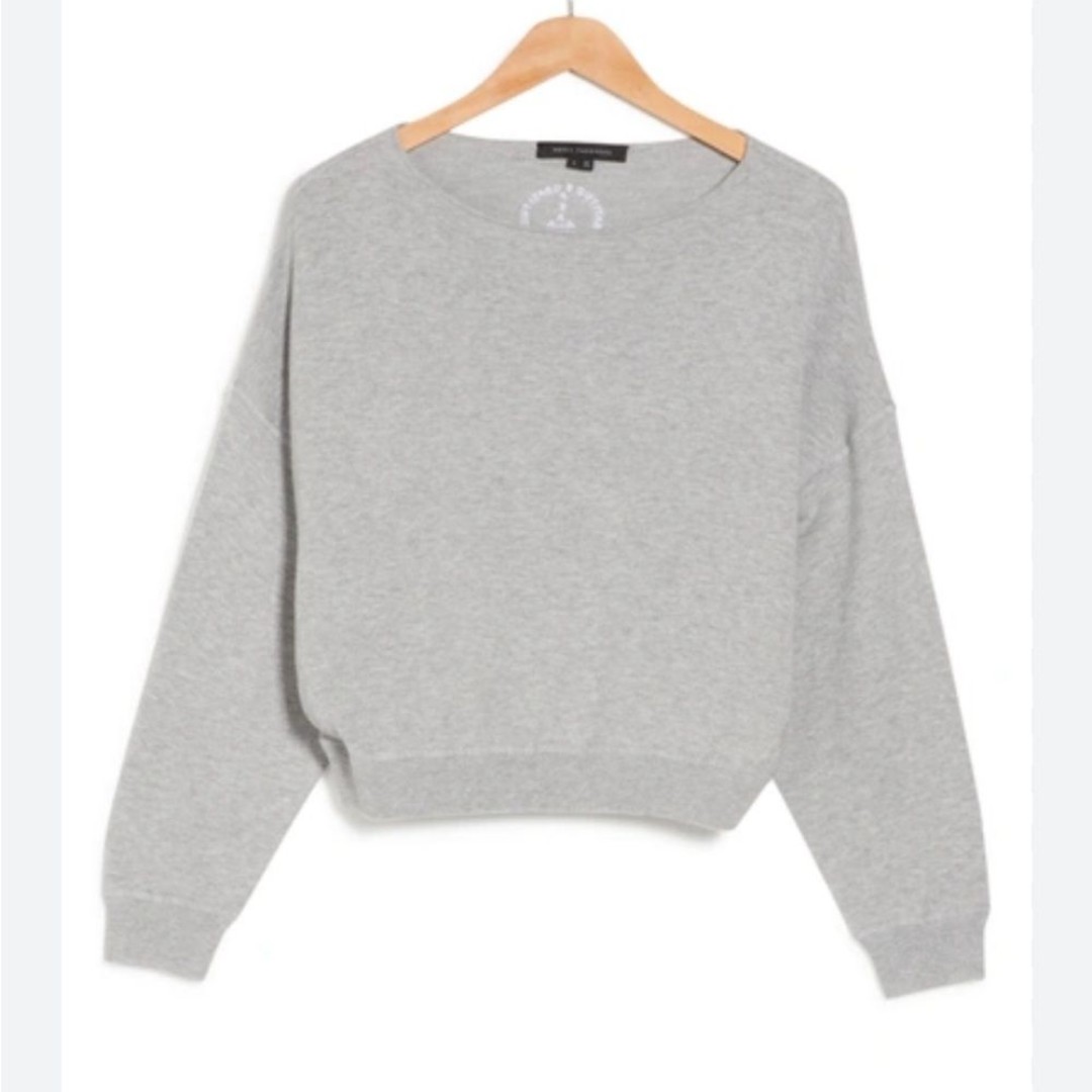 Skull Cashmere Peace Boatneck Sweater Pullover