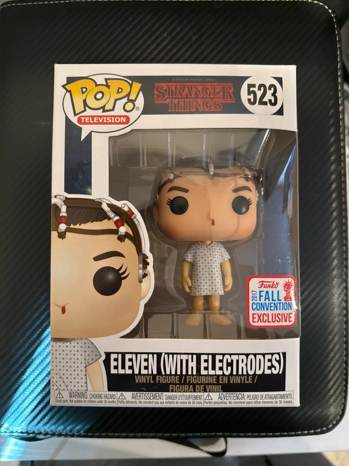 Funko Pop Stranger Things Eleven(with Electrodes) 523 2017 Fall Convention Exclu