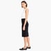 J. Crew No.2 Pencil Skirt Petite 6 Black