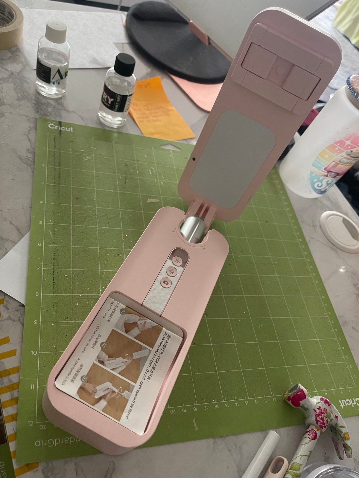 Foldable ring light