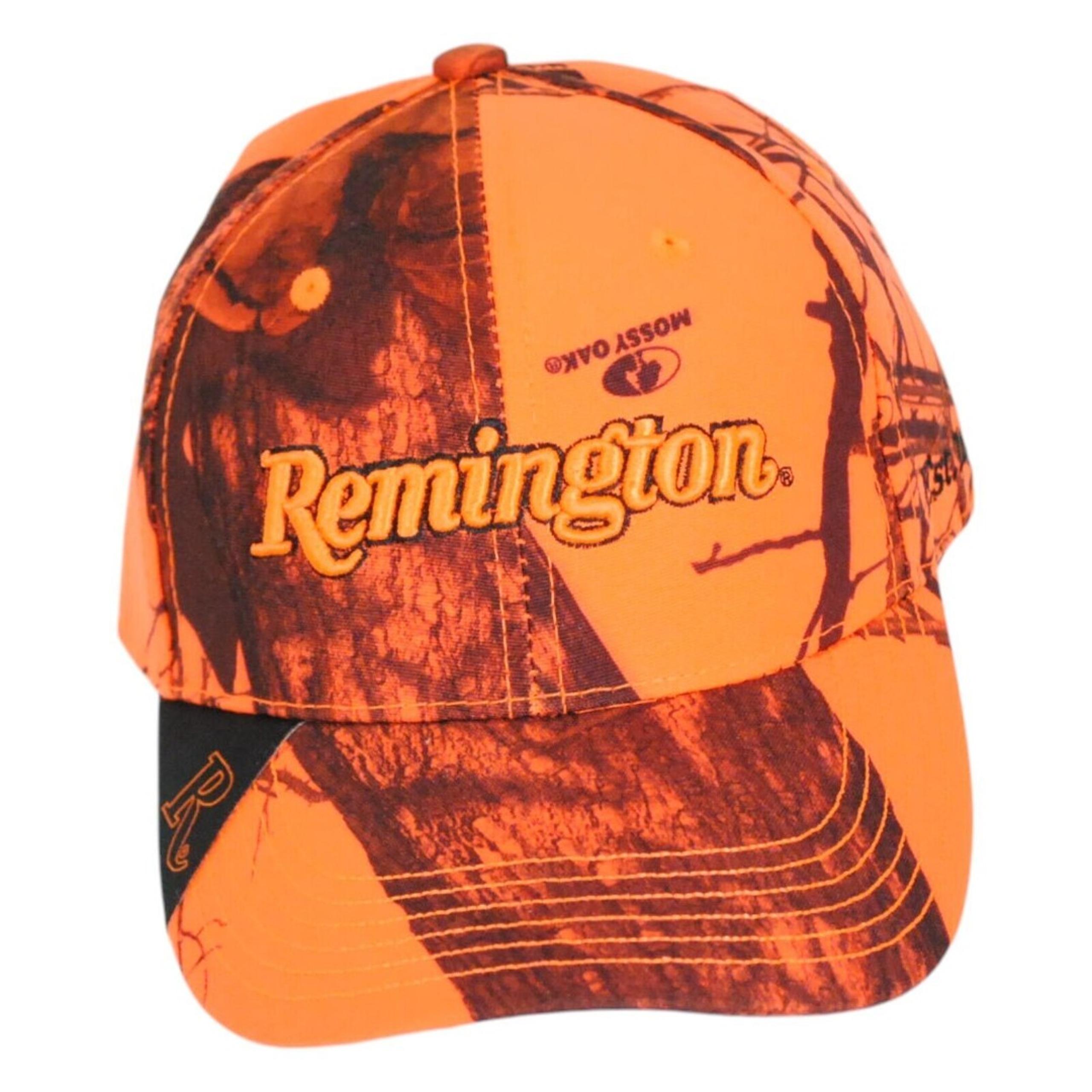 Remington Orange Mossy Oak Camo Embroidered Cap Hat