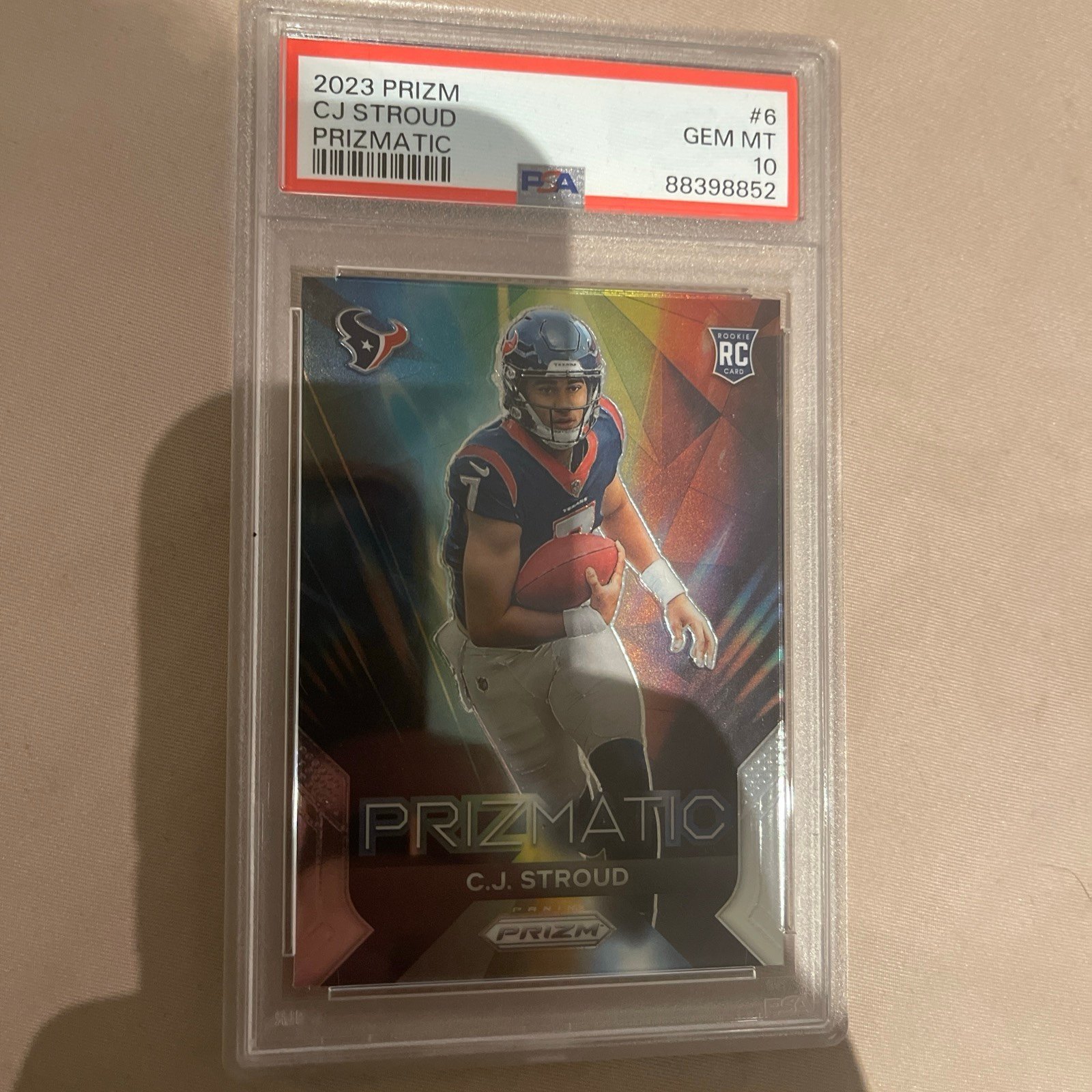 2023 CJ Stroud Prizmatic PSA 10
