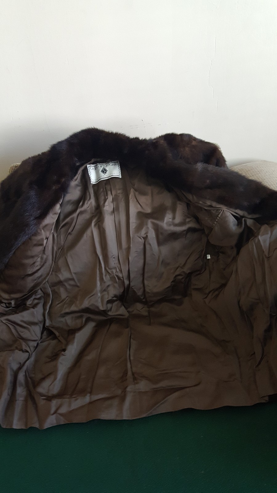 Vintage Natural Mink Stroller jacket