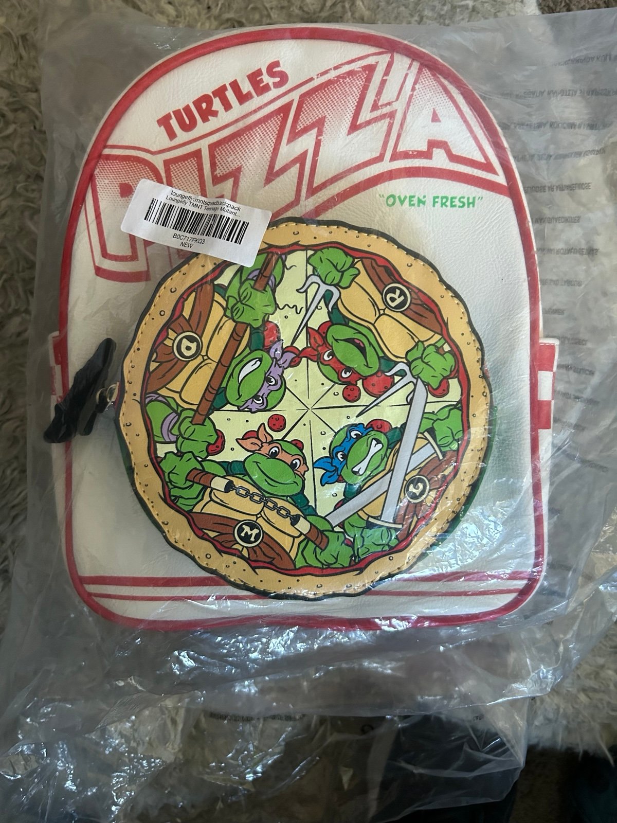 Ninja turtles bioworld backpack