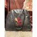 Frye Women's Hand-Painted Skull & Flowers Shoulder Bag *please read•