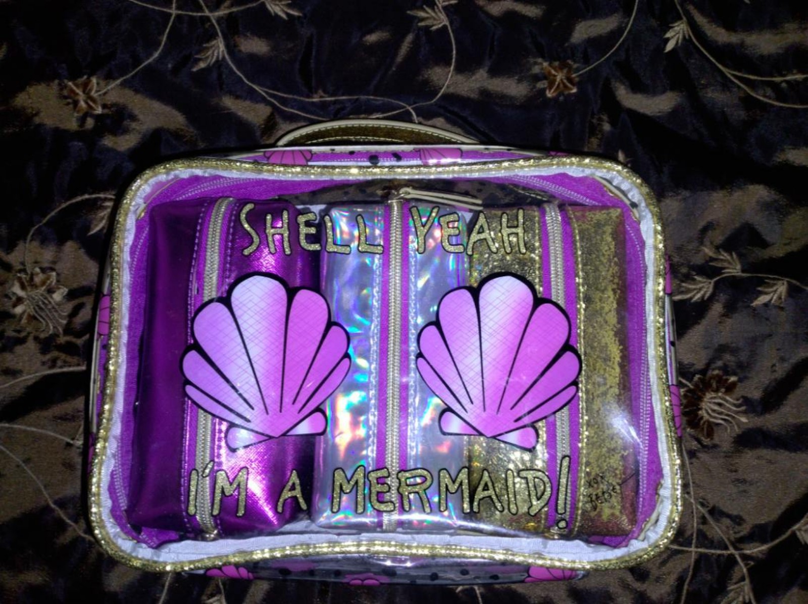 Betsey Johnson Makeup Travel Bag