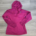 Marmot Rain Jacket Windbreaker Full Zip Hooded Packable Pink Womens Size Small