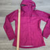 Marmot Rain Jacket Windbreaker Full Zip Hooded Packable Pink Womens Size Small