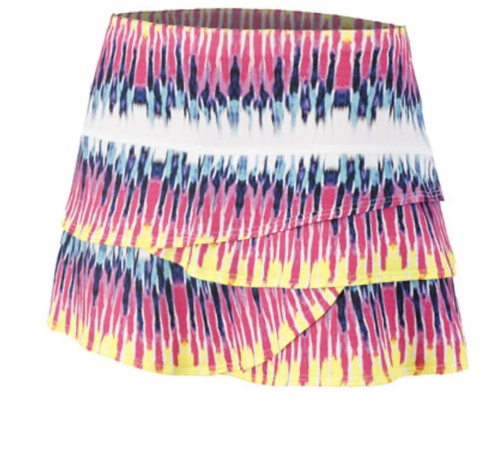 Lucky in Love tie dye tennis skort . XS