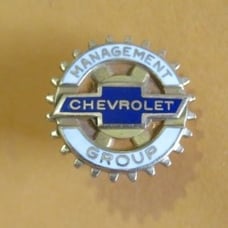 10K Gold Chevrolet Management Group Service Pin Lapel Pin (A20)
