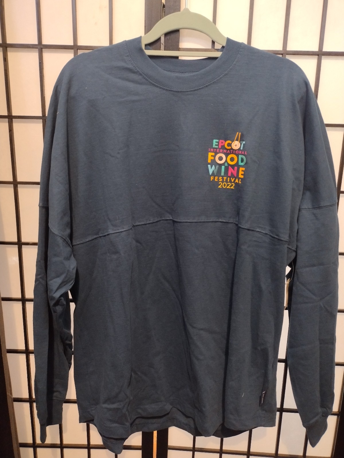 Disney Epcot International Food & Wine Festival 2022 Spirit Jersey Size L NWT