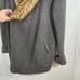 Joie Faux fur sweater cardigan coat wool yak blend