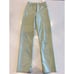NWT Abercrombie green vegan leather curve love ultra hr 90s straight pant 27L