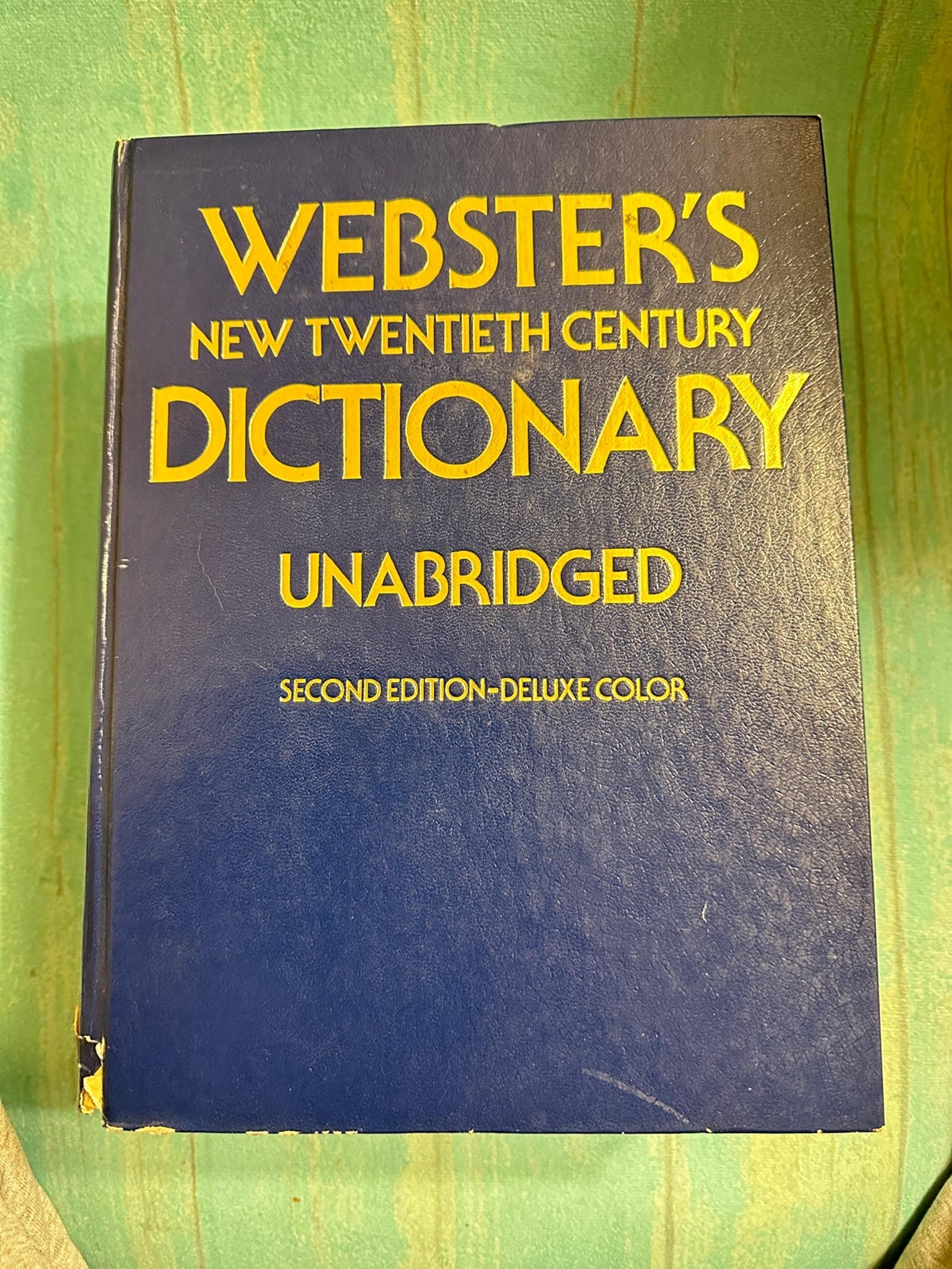 Webster’s new twentieth century dictionary