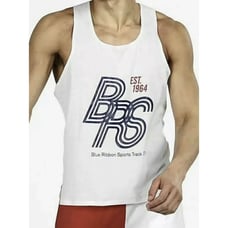 Nike Aeroswift Blue Ribbon Sports Track Club White Tank CJ4478-100 Mens Sz XL