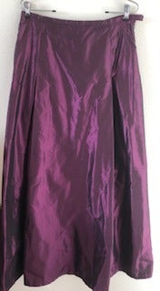 Max Mara Pianoforte Line Long Silk Skirt
