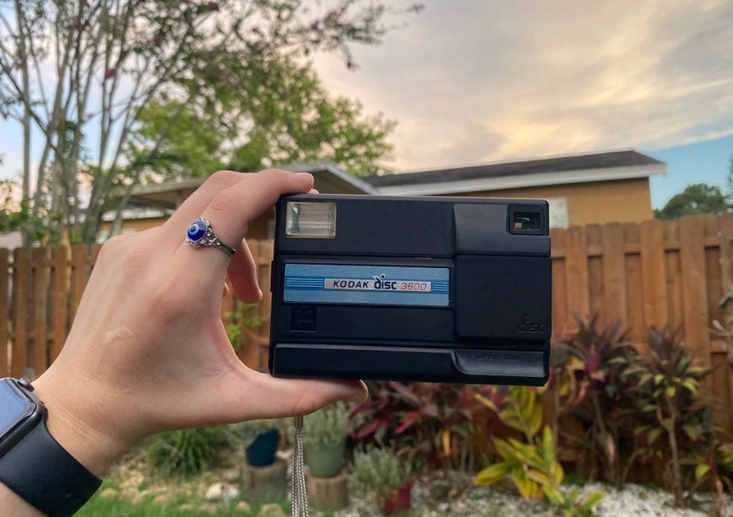 Kodak disc 3600 camera.