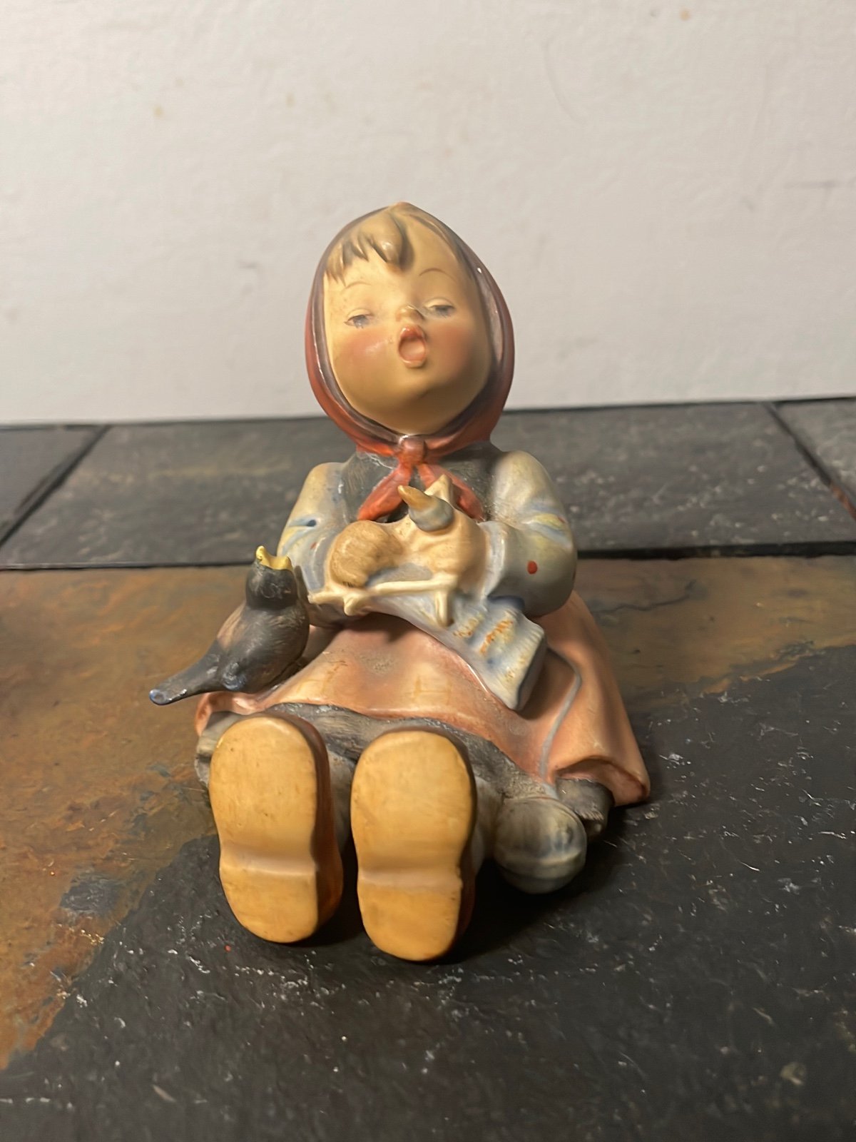 Rare Hummel Figurine #69 “Happy Pastime”